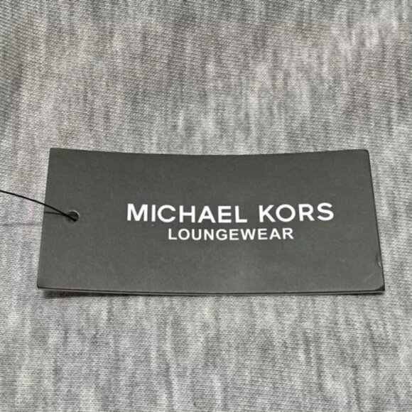 Michael Kors Men's Short Sleeve Henley T-shirt Size Large Athletic Heather NWT - Picture 10 of 10